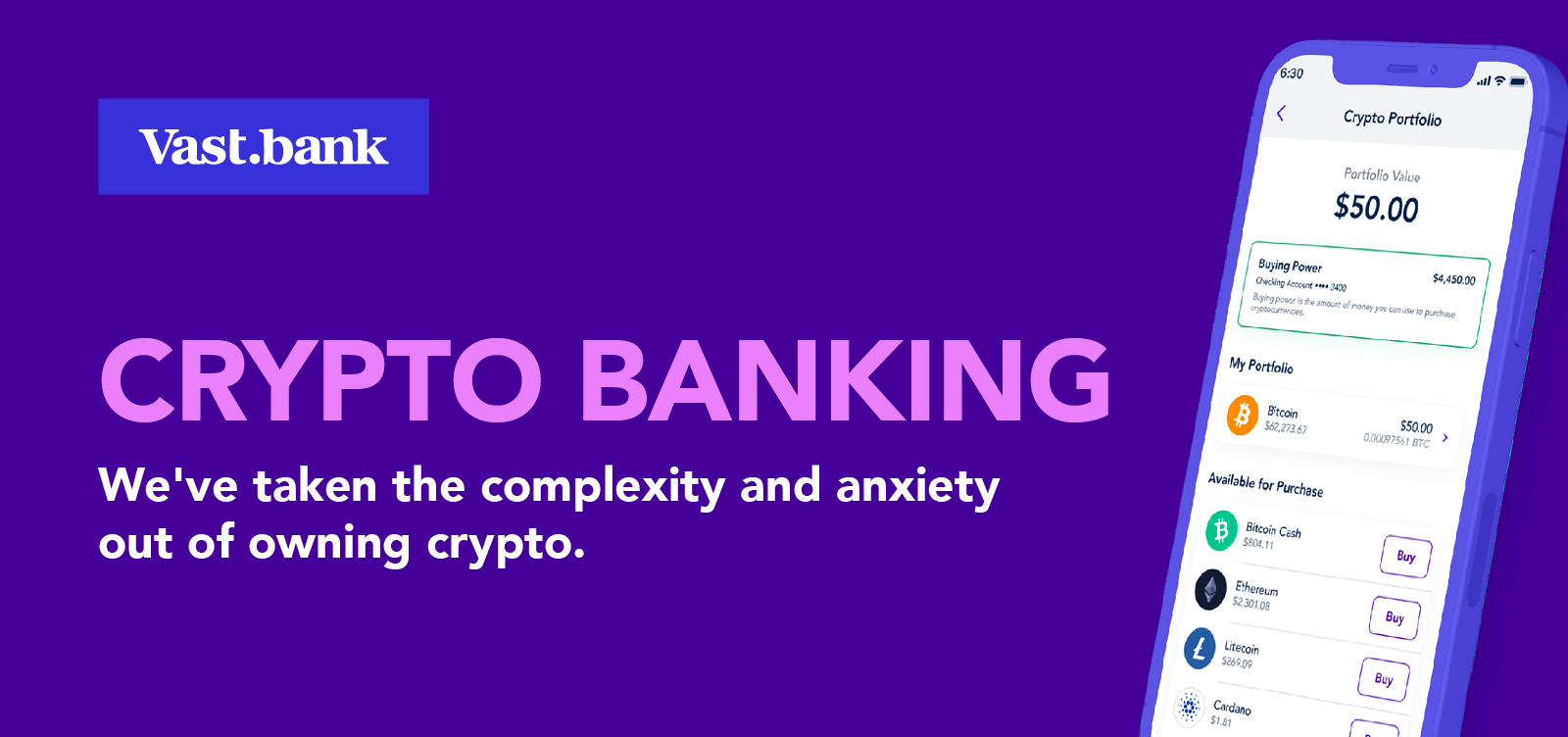crypto banking services